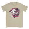 Husk und Angel Dust Hazbins Hotels Herren T-Shirts Vintage T-Shirts Kurzarm Rundhals T-Shirts 100% Baumwolle 4XL 5XL Kleidung