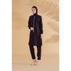 Parat Basic Schwarzer vollständig bedeckter Hijab-Badeanzug M2314