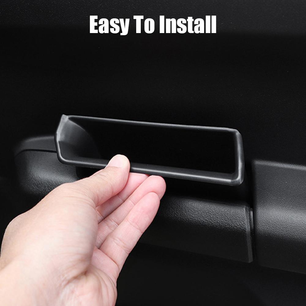 Boční úložný box předních dveří Organizér na rukavice Držák na telefon Pouzdro Kapsa na rukojeti Příslušenství interiéru auta