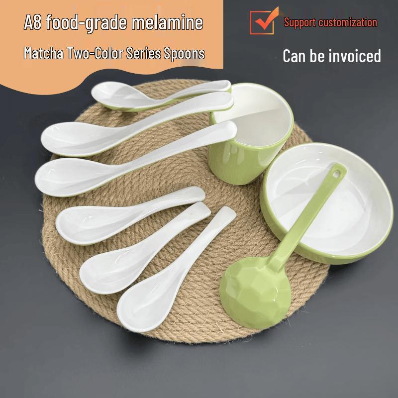 Commercial Melamine Long-Handle Soup Spoon