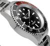 Watch Radio Solar 10 ATM Water Resistant Italian Brand Black X Red [Salvatore Mara] Men's SM22110-SSBKRD