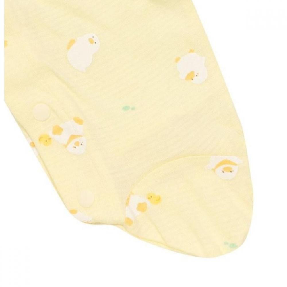 ABSORBA Baby Romper + Bib Set Cotton Modal Yellow  A1110616 