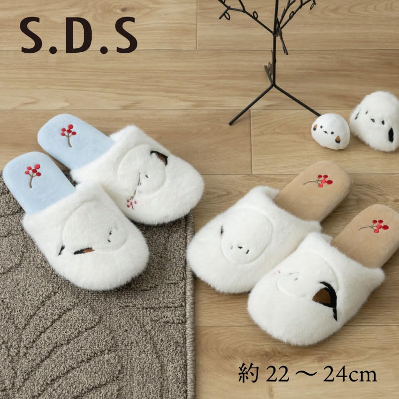 Senko Slippers [SDS] Shimaenaga Blue 24.0 Cm