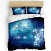 3pcs Bedding Set Star Galaxy Starry Sky Home Textile Duvet Cover Pillow Case Boy Kid Teen Girl Bedding Covers Set