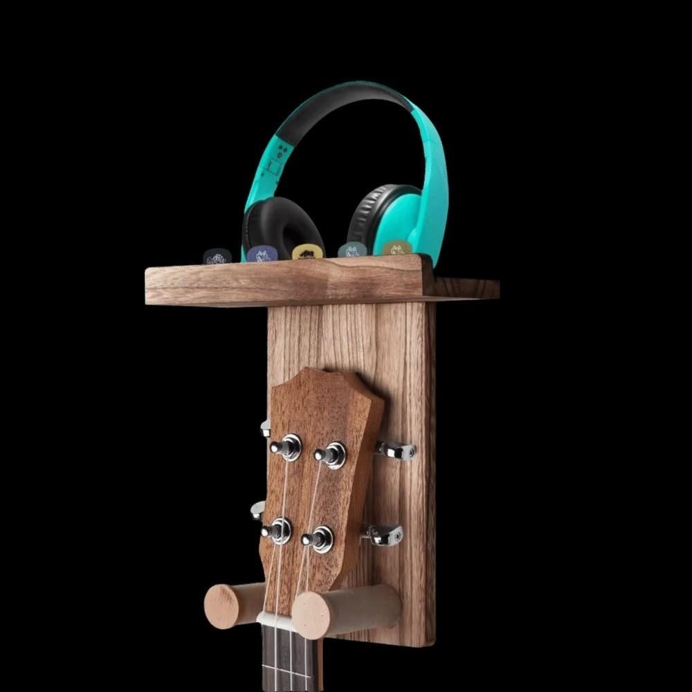 with Shelf Guitar Hanger Scratch-Proof String Instrument Storage Rack  Studio Use