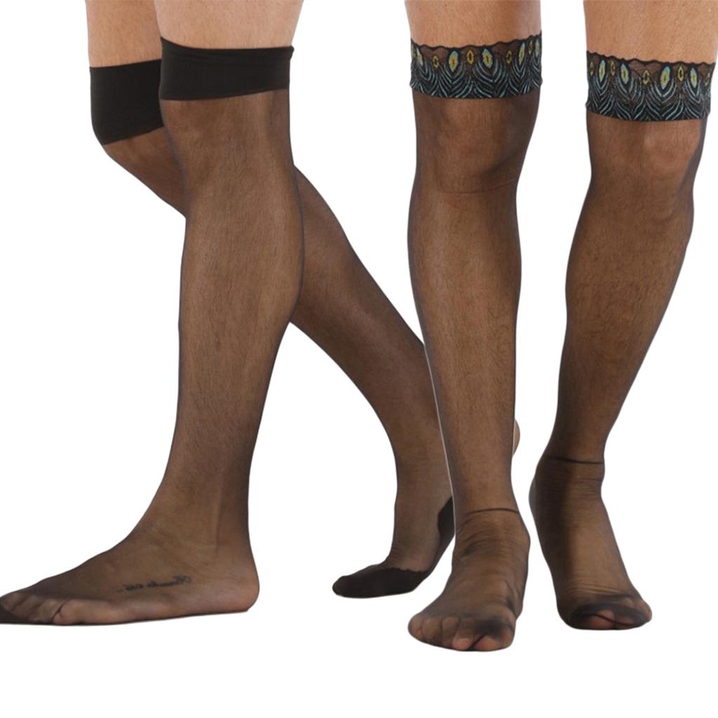 mens fishnet socks