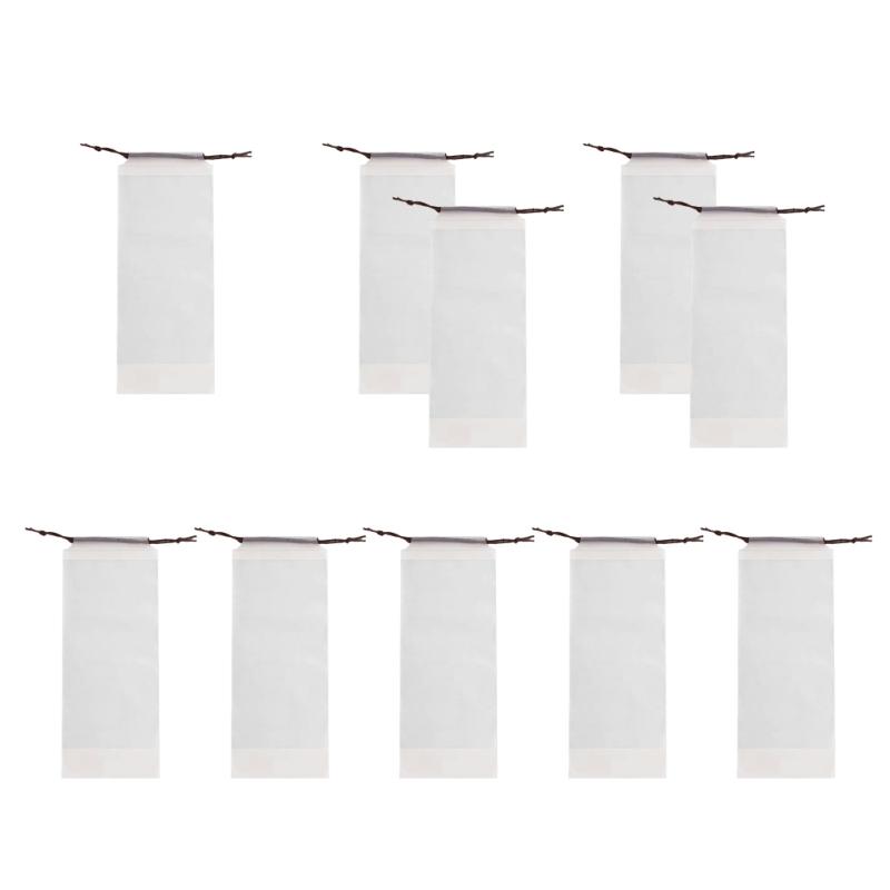Waterproof Plastic Bag Reusable Travel Umbrellas Drawstring Storage Cover Clear Umbrellas Storage Bags Home Organizers