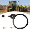 Excavator Heavy Equipment Throttle Cable Manual Steel Controller Flexible Wire for Harvester and Construction Site