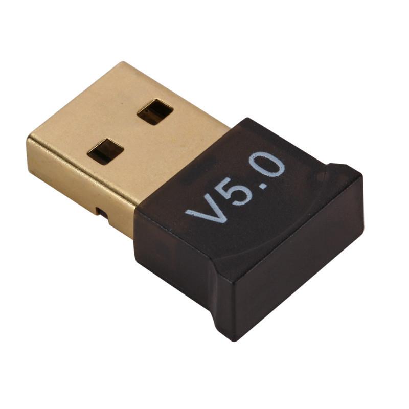 

Bluetooth-адаптер Car5.0, бездротовий аудіоприймач і передавач, двофункціональний USB-ключ Bluetooth 5.0 для динаміка, гарнітури, автомобіля чорний