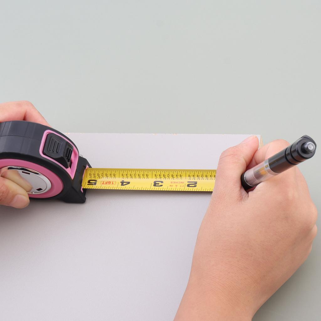 16 Foot 3/4 Inch Self Locking Tape Measure Heavy Duty Imperial Fraction Markings Professional