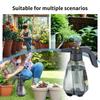 Air Pressure Watering Can Indoor Large Pressure Watering Can 1.5L Large Capacity Clear Water Bottle for Outdoor Plant Flower
