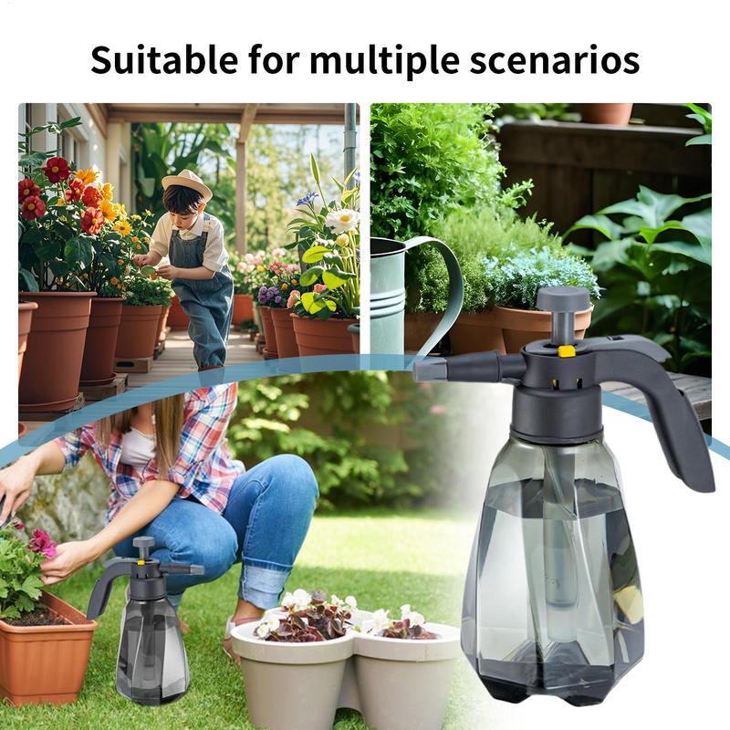 Air Pressure Watering Can Indoor Large Pressure Watering Can 1.5L Large Capacity Clear Water Bottle for Outdoor Plant Flower