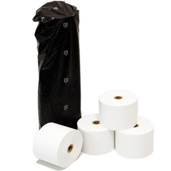 Genuine BISICOM Mitsubishi Paper Mills Thermal Cash Register Paper 58mm Wide X 80mm Diameter X 12mm Inner 20 with Compatible with and Toshiba Roll,