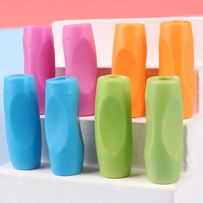 

4Pcs/lot Primary Student Learning Partner Children Student Stationery Pencil Holder Exerciser Correct Pen Holder Posture Hold