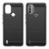 Für Nokia C31 Hülle Abdeckung für Nokia C31 Capas Stoßfest Armor Weich TPU Handy Rückseite Bumper Kohlefaser Für Fundas Nokia C 31 C31