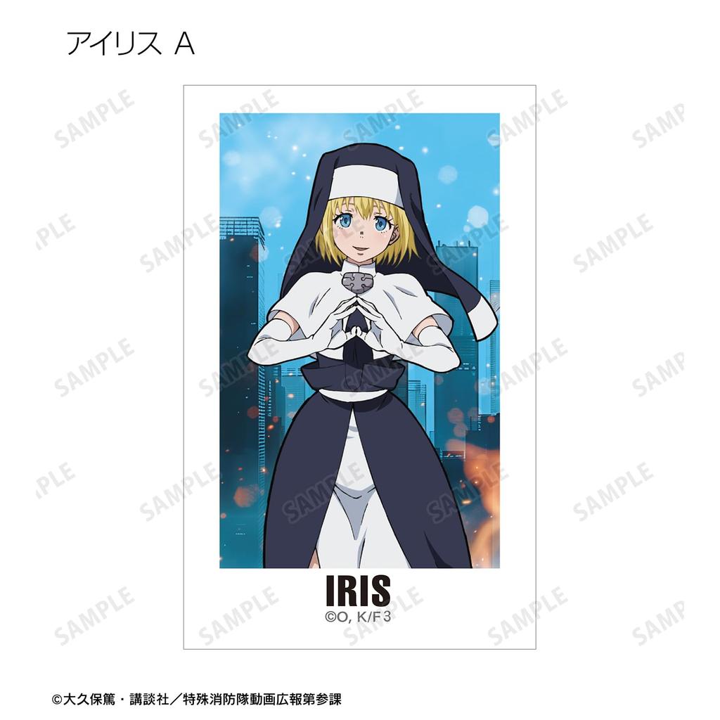 TV Anime Force Season Trading Instant Camera Style Illustration Cards Box of 22 "Fire 3"