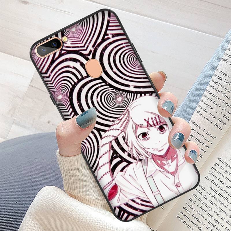 Anime JUUZOU SUZUYA Tokyo Ghouls etui na telefon Redmi 8 9 9A do Samsung J5 J6 Note9 do Huawei NOVA3E Mate20lite