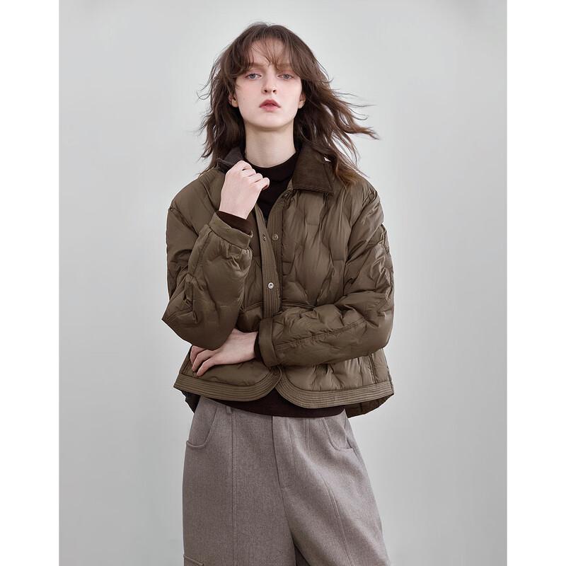 Demana Women s Colorblock 90% Duck Down Puffer Jacket XL