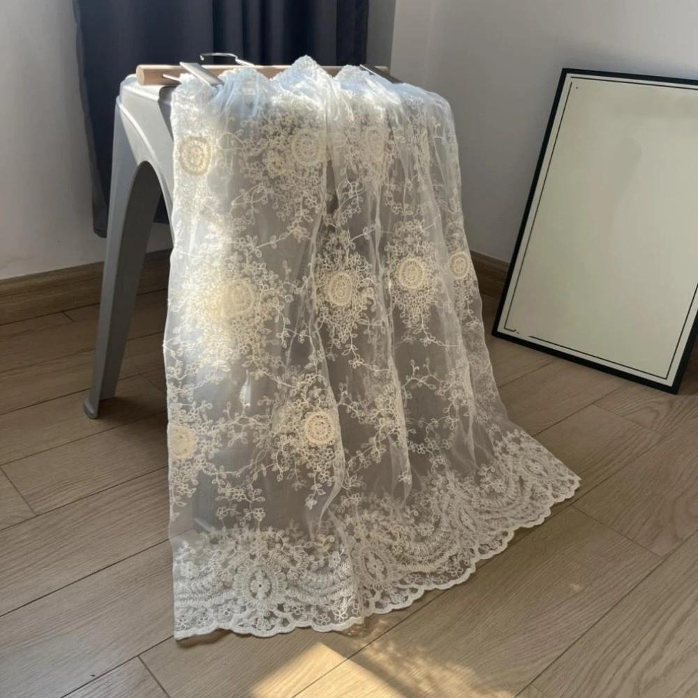 Sweet Lace Underskirt Slips Long Mesh Underskirt Slips Dress Elegant Lining Petticoat Women  Girls