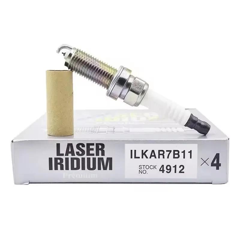 4/6ks 4912 ILKAR7B11 Iridium zapalovací svíčka pro TOYOTA YARIS VERSO COROLLA RAV4 PRIUS PREMIO 1.33 1.6 1.8 2.0 1NR-FE 1ZR-FE 2ZR-FE