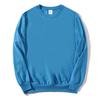 Autumn Solid Color Crew Neck Custom Sweatshirt for Couples & Groups