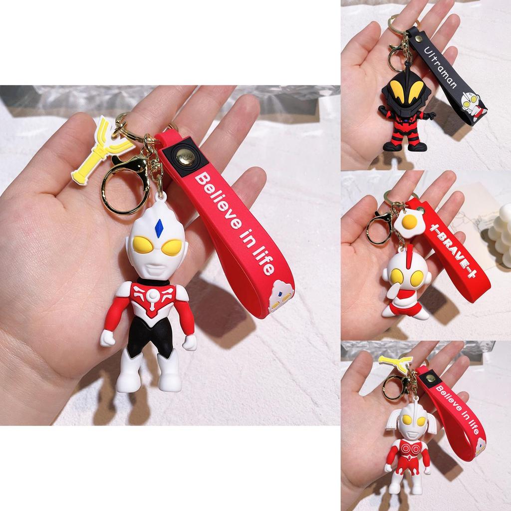 Cute Anime Keychain Gifts Silicone Material Perfect For Birthdays And Parties