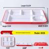 Melaminowa Talerz Compartment Fast Food