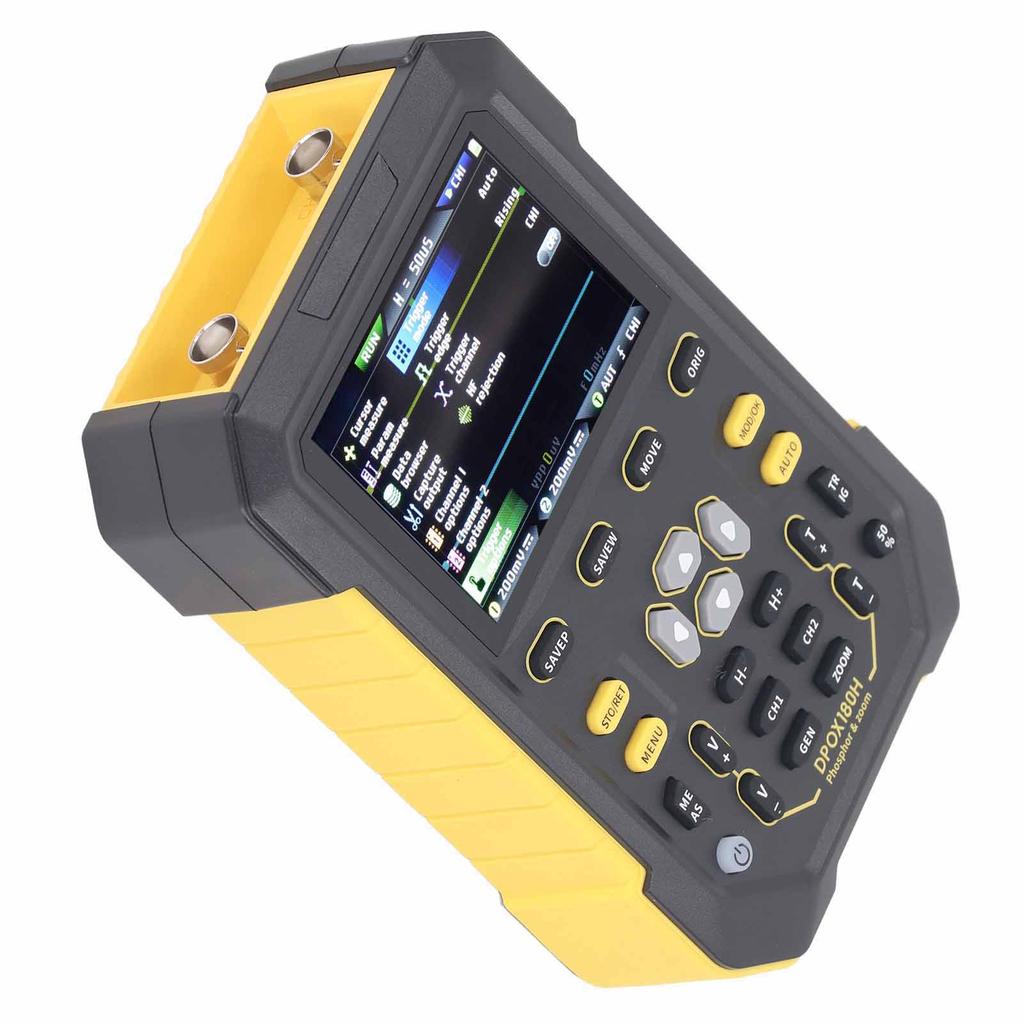 Osciloscop cu fosfor digital 2 canale 180MHz lățime de bandă Osciloscop portabil cu semnal