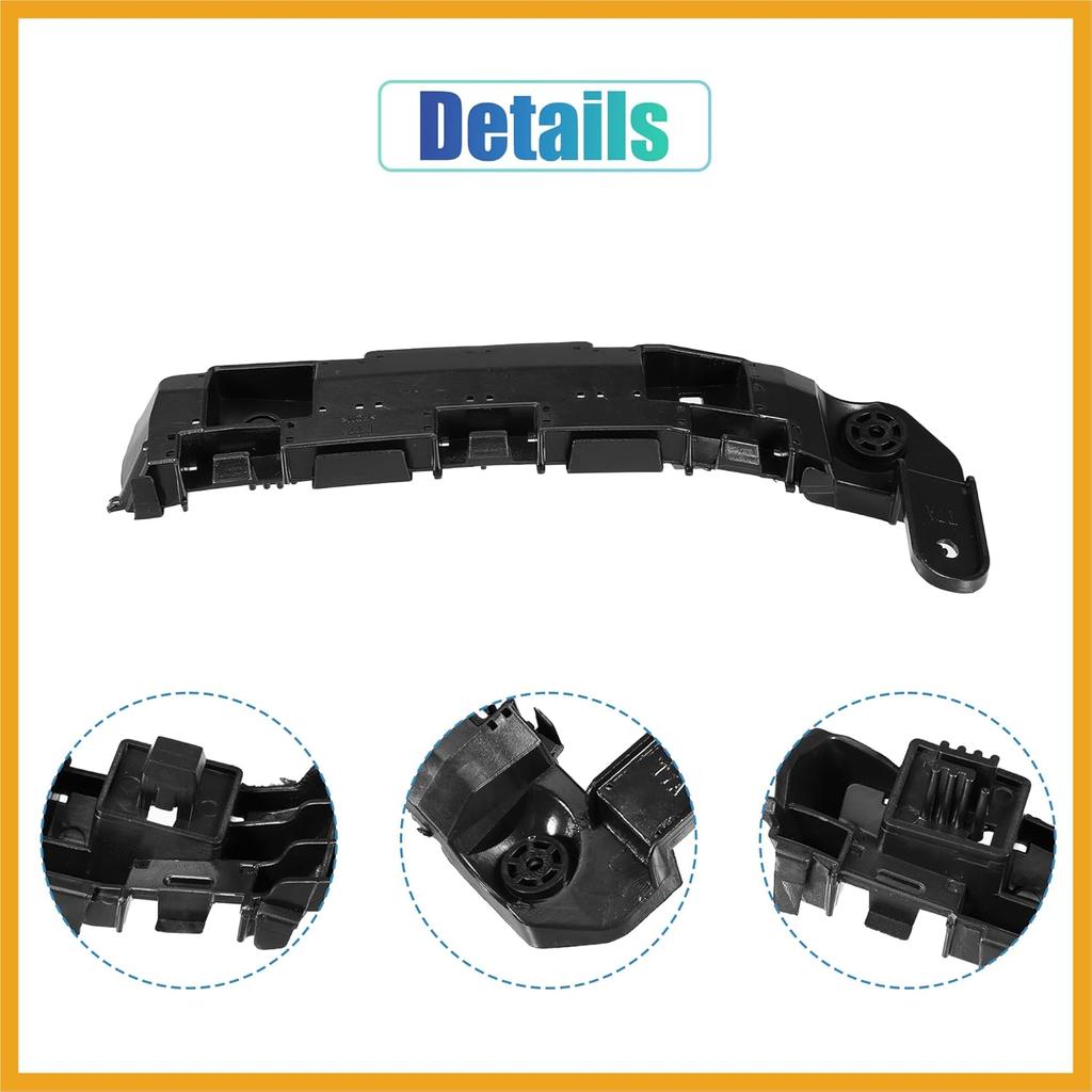 1 Pair Left Right Side Car Front Bumper Mounting Support Bracket for Honda HRV 2016-2021 Replacement