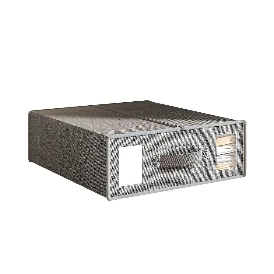 Новый однотонный простой нетканый органайзер для хранения простыней Тканевый органайзер для хранения простыней Гардероб Спальня Хранение пододеяльника