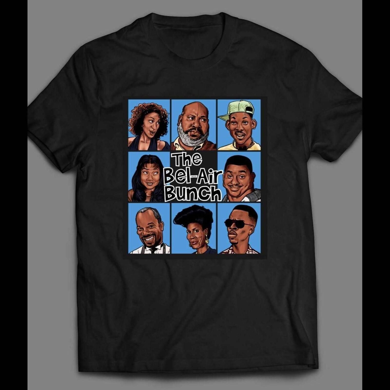(Officially Licensed) FRESH PRINCE OF BEL-AIR/ BRADY BUNCH STYLE PARODY SHIRT S