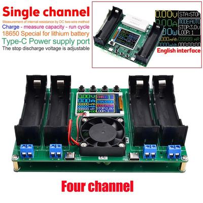 Battery Battery Monitor Battery Power Detector 18650 Battery Tester Battery Capacity Tester Module