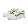 Vans Casual Low Top Kids Skate Shoes White Green Kids sneaker VN0A4BUVRFX