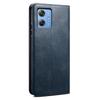 For Motorola Moto G55 5G Case Crazy Horse Texture Waxy Leather Wallet Stand Phone Cover