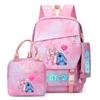 Sac à dos Disney Stitch pour filles d'école primaire Léger Ergonomique Grande Capacité Double Épaule pour Classes 1-6 Bleu