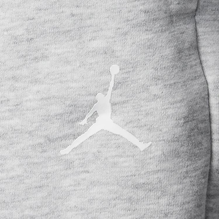 Jordan Full Length Pants Sport Casual Sports Elastic Cuff Fleece Lined Light Heather Gray Teenagers HV1920-063