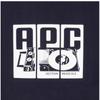 Apesse Cobqx M26485 Iak Dark Navy Platine Platine Platin Turntable Common Short Sleeve Tee