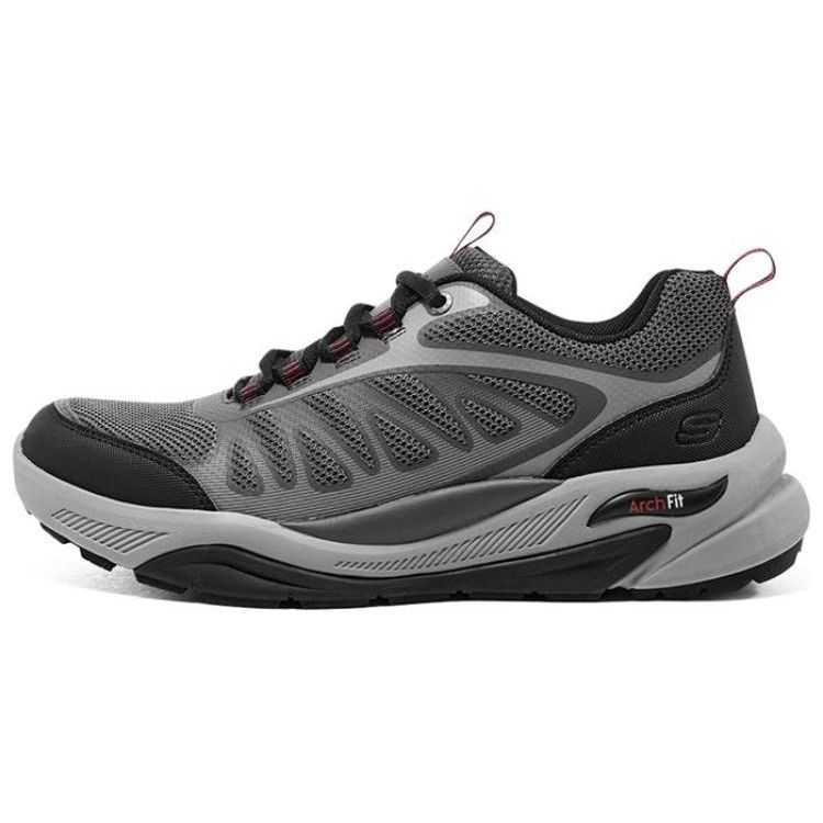 Skechers Arch Fit Calvera Тканевые Низкие Спортивные Повседневные Кроссовки Мужские кроссовки Серый 210471-GRY 39.5