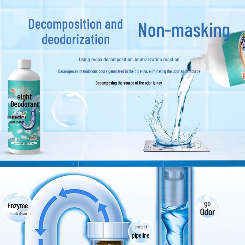 olevo Pipe & Drain Deodorizer Gel