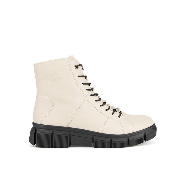 Rieker X3428-60 Beige Ankle Boots