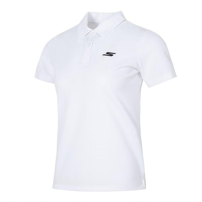 Skechers Women's Sports Knit Short Sleeve Polo Shirt