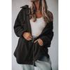 Winter Women's Fashion Long-sleeved Single-breasted Cardigan Fleece Sweater Woolen Jacket