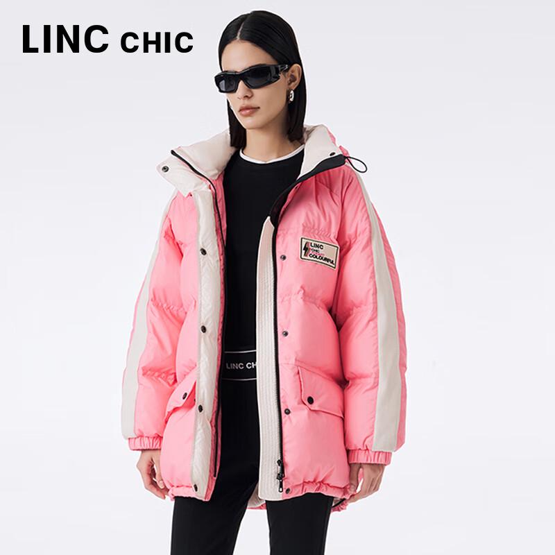 

Jinyujie Women s Waterproof Loose-Fit Mid-Length 90% Duck Down Puffer Jacket M (Max 165 lbs)