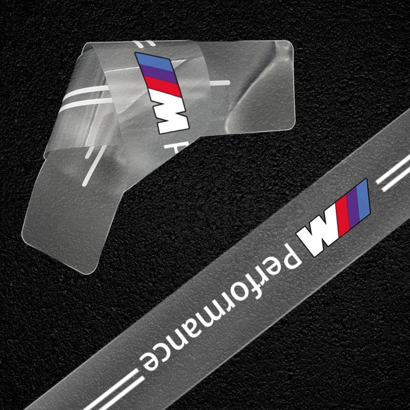 1ks Průhledná ochranná nálepka na znak kufru auta Automobilové příslušenství pro BMW M E34 E36 E60 E90 E46 E39 E70 F10 F20 F30 X5 X6 X1 M3 M5 M6 E71 F01 F87