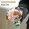 Elegant Tall Mountain-View Glass Cup for Cocktails, Coffee & Sparkling Water