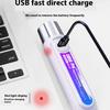 365nm UV Flashlight Ultraviolet Torch ABS Plastic Material USB Rechargeable Pet Urine Cat Tinea Money Ore Marker Detection Light