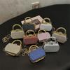 Mini Hollow out Crossbody Decorative Wallet Lock Buckle Hard Acrylic Daily Match Small Bag New 2026 Trendy Small Purse
