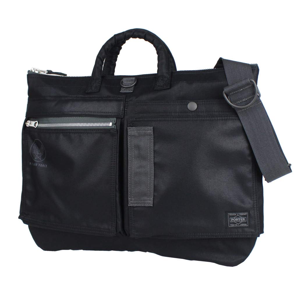 

PORTER Flying Ace 2WAY SHORT HELMET BAG Helmet Bag [Porter] 863-19691 Black/10