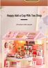 Children's DIY Dollhouse Model with Lights - Big City & Small Town 3D Building Puzzle Educational Toy Gift