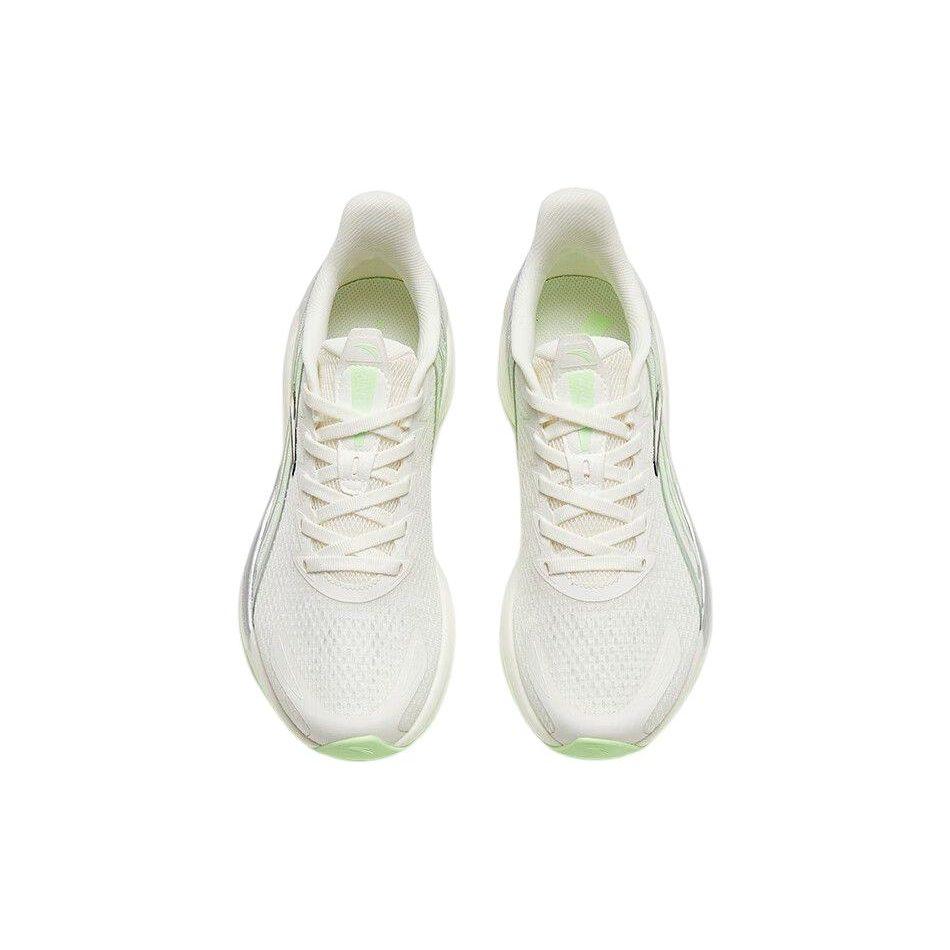 Anta Antelope Run 3 Slip Resistant Abrasion Resistant Low top Running Shoes Women's White Green 122325585-1